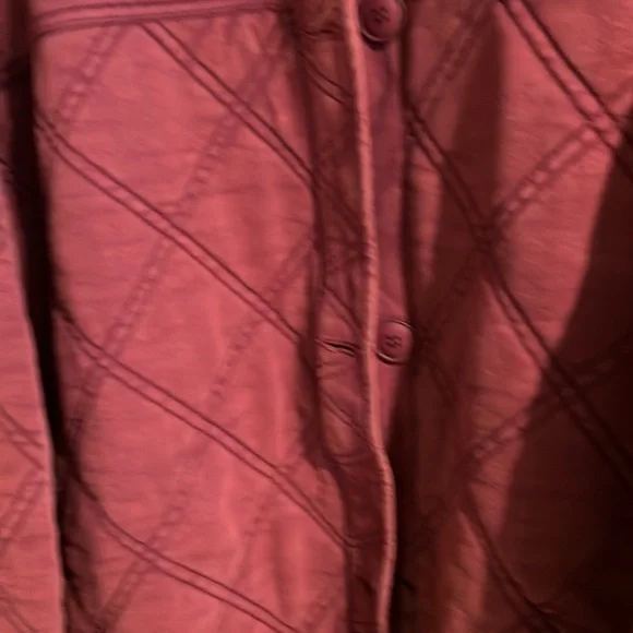 Free People Juno Quilted Jacket in Port color Sz Medium NEW - Picture 11 of 15